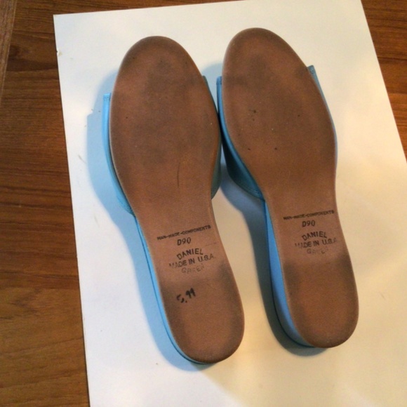 Vintage slip on slide sandals slippers size 9 - Picture 5 of 6